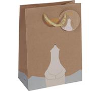 sigel GT050 sigel Sac cadeau de Noël "Polar bear with...", petit