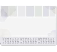 Sigel H6312 Sous-main planning hebdomadaire 2026, 2027, 2028 quadrillé blanc, gris (l x H) 59.5 cm x 41 cm 30 feuille(s) 1 pc(s)