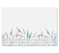 SIGEL HO303 Sous-main en papier, calendriers sur 3 ans et semainier, design forest leaves, A2 (59.5 x 41 cm), blanc/bleu/brun, 30 feuilles