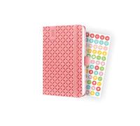 SIGEL J2110 Jolie Agenda semainier 2022, 9,5 x 15 cm, hardcover, 174 pages, rosé