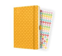 SIGEL J2117 Jolie Agenda semainier 2022-13,5 x 20,3 cm - hardcover - 174 pages - jaune