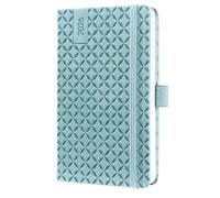 SIGEL J6112 Agenda semainier, A6, bleu clair | Calendrier, Planificateur, Agenda hebdomadaire, Organisateur, Journal | certifié FSC - Jolie