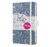 SIGEL J6348 Agenda semainier, A6, bleu/blanc | Calendrier, Planificateur, Agenda hebdomadaire, Organisateur, Journal | certifié FSC - Jolie