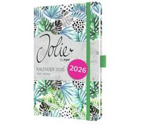 SIGEL J6355 Agenda semainier, A5, vert/bleu clair | Calendrier, Planificateur, Agenda hebdomadaire, Organisateur, Journal | certifié FSC - Jolie