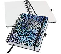 Cahier à spirale Jolie Inspire 'Blue Leo Love', A5