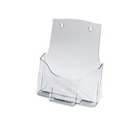 SIGEL Lh111 Présentoirs de Table ou Mural, avec Compartiment de Cartes de Visite, 29 X 24 X 11,5 cm, Résistance Permanente aux Uv, en Acrylique Transparent