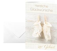 SIGEL Lot de 10 cartes de vœux pour bébé DS040 avec enveloppes