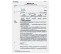 SIGEL MV464 Contrat de location anciennement contrat de location unique - A4, 4 pages