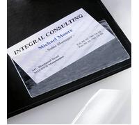 Sigel Pochette pour carte de visite, autoadhésive VZ115 nombre maximum de cartes:100 cartes 100 pc(s)