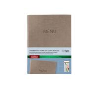 SIGEL Protège-menu 17,50 x 24,50 cm