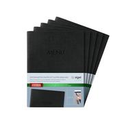 SIGEL Protège-menu 17,50 x 24,50 cm - 5 pièces