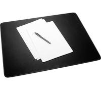 sigel Sous-main EYE:STYLE SA106 - 600 x 450 mm - Noir/Blanc imitation cuir, coins arrondis