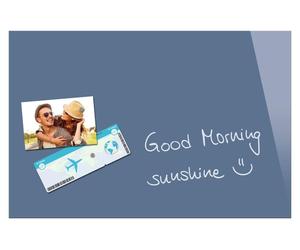Sigel SI-B1207 Glasmagneetbord Be!Board Gepoederd Blauw 600x400x9mm Incl. 2 Magneten