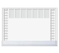 Sigel H6366 Sous-main planning hebdomadaire blanc (l x H) 59.50 cm x 41 cm