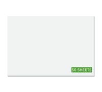 Sigel Sous-Main Papier 50 Feuilles Blanc Uni 595 X 410 Mm