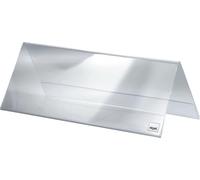 Présentoir de table, plastique rigide, 240 x 90 mm