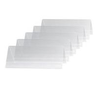 Sigel ta130 lot de 5 présentoirs de table chevalets transparent G