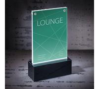 SIGEL TA423 Présentoir de table LED luminous - éclairé, pour A6