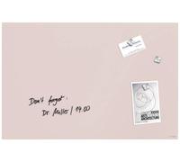 Sigel Tableau magnétique en verre Artverum (l x H) 600 mm x 400 mm rose GL514