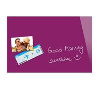 Sigel B1204 Glass Magnetboard Table beere 60 x 40 cm Magnetboard Table Whiteboard