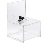 Sigel Urne avec fente, serrure VA151 transparent (l x H x P) 150 x 150 x 212 mm 1 pc(s)