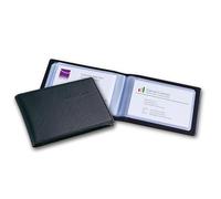 Sigel VZ170 VZ170 Classeur à cartes de visite 40 cartes (l x H x P) 110 x 75 x 12 mm noir matière plastique