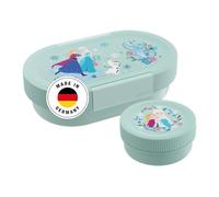 Sigg - Boîte à déjeuner LUMO Kids Disney La Reine des Neiges Winter Plus - Bac intérieur et boîte à goûter anti-fuite - Passe au micro-ondes et au lave-vaisselle - Sans BPA - Légère - Pour l'école, la