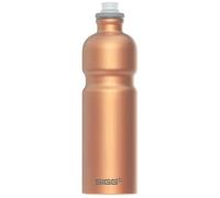 Sigg - Gourde Aluminium - Move MyPlanet Copper - Légère - Adaptée Tous Types de Porte-Bidon - Sans BPA - Gourde Vélo, Sport, Running - Cuivre - 0,75 L