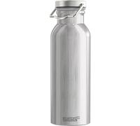 Sigg - Gourde Aluminium - Original Alu - Certifiée Neutre En CO2 - Convient Aux Boissons Gazeuses - Étanche & Légère - Sans BPA - Idéale au Quotidien - Gris Aluminium - 0,5 L