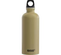 Sigg - Gourde Aluminium - Traveller Caramel Sand - Certifiée Neutre En CO2 - Convient Aux Boissons Gazeuses - Étanche & Légère - Sans BPA - Pour Sport, Camping, Randonnée - Creme - 0,6L