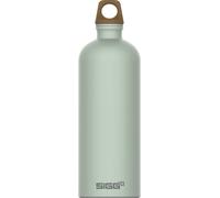 Sigg - Gourde Aluminium - Traveller MyPlanet Repeat Uni - Convient Aux Boissons Gazeuses - Étanche & Légère - Sans BPA - Pour Sport, Camping, Randonnée - Bleu Clair - 1L