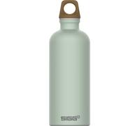 Sigg - Gourde Aluminium - Traveller MyPlanet Repeat Uni - Convient Aux Boissons Gazeuses - Étanche & Légère - Sans BPA - Pour Sport, Camping, Randonnée - Bleu Clair - 0,6L