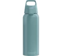 SIGG - Gourde Aluminium - WMB One Bleu - Certifiée Neutre En CO2 - Convient Aux Boissons Gazeuses - Étanche & Légère - Sans BPA - Bleu - 1L
