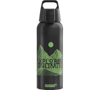 Sigg - Gourde Aluminium - WMB Pathfinder - Convient Aux Boissons Gazeuses - Étanche & Légère - Sans BPA - 0.75L / 1L