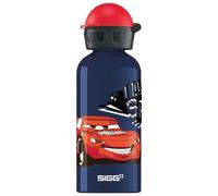 SIGG – Gourde enfant aluminium – Cars Flash McQueen 0,4 L – Étanche, légère, sans BPA