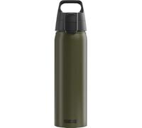 SIGG - Gourde en aluminium - WMB ONE Roasted Green - Certifié climatiquement neutre - Convient pour les boissons gazeuses - Étanche - Léger comme une plume - Sans BPA - Outdoor - Vert - 0,75 L