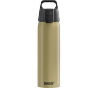 SIGG - Gourde en aluminium - WMB ONE sable caramel - Climate Partner - Convient pour les boissons gazeuses - Anti-fuite - Léger comme une plume - Sans BPA - Extérieur - Jaune - 0,75 l