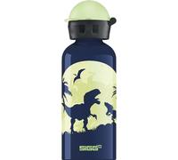SIGG – Gourde en alu pour enfants – 0,4 l – Glow Moon Dinos