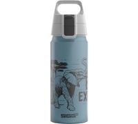 SIGG - Gourde Enfant En Aluminium - WMB ONE - Convient Aux Boissons Gazeuses - Étanche & Légère - Sans BPA - 0,6L
