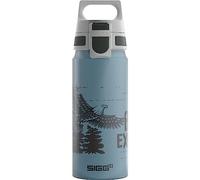 SIGG - Gourde Enfant En Aluminium - WMB ONE - Convient Aux Boissons Gazeuses - Étanche & Légère - Sans BPA - 0,6L