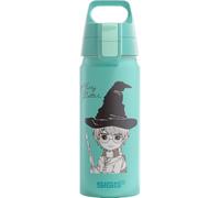 Sigg - Gourde Enfant En Aluminium - WMB ONE Harry Potter - Pour l'École et le Sport - Convient Aux Boissons Gazeuses - Étanche & Légère - Sans BPA - Certifiée Neutre En CO2 - Bleu - 0,6L