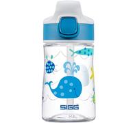 Sigg - Gourde Enfant En Tritan - Miracle - Avec Paille - Étanche - Poids Plume - Sans BPA - Inrayable et Incassable - École & Sport - 0,35L / 0,45L