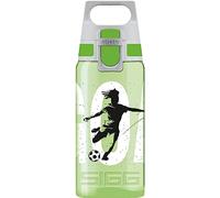 Sigg - Gourde Enfant - Viva One Goal - Convient Aux Boissons Gazeuses - Étanche - Lavable Au Lave-Vaisselle - Sans BPA - Pour École & Sport - Vert Motif Footballer - 0,5L