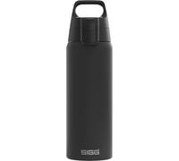 SIGG Gourde inox Shield ONE — 18/8, étanche, sans BPA, pour boissons gazeuses, Noir 0,75 L