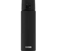 Sigg - Gourde Isotherme 500 ml - Bouteille Thermos Gemstone One Obsidian - Pour Randonnée & Camping - Étanche - Ultra Légère - Sans BPA - Acier Inoxydable 18/8 - Noir
