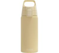 SIGG - Gourde Isotherme 500 ml - Shield Therm One Opti Yellow - Rando, Fitness, Yoga - Convient Aux Boissons Gazeuses - Étanche - Passe Au Lave Vaisselle - Sans BPA - Acier Inox 90% Recyclé - Jaune