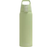 SIGG - Gourde Isotherme 750 ml - Shield Therm One Eco Green - Rando, Fitness, Yoga - Convient Aux Boissons Gazeuses - Étanche - Passe Au Lave Vaisselle - Sans BPA - Acier Inoxydable 90% Recyclé - Vert
