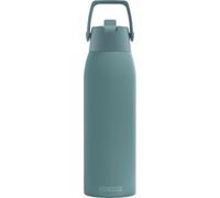 SIGG - Gourde Isotherme - Bouteille Thermos Shield Therm FLIP Morning Blue - Anti-fuite - Compatible lave-vaisselle - Sans BPA - 90% acier inoxydable recy leu - 1L