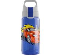 Sigg - Gourde pour enfant - Viva One Hot Speed - Convient pour les boissons gazeuses - Anti-fuite - Passe au lave-vaisselle - Sans BPA - Pour le sport et l'école - Bleu - 0,5 l