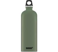 SIGG – Gourde aluminium Traveller – 1 L – Étanche, légère, sans BPA – Jaune moutarde